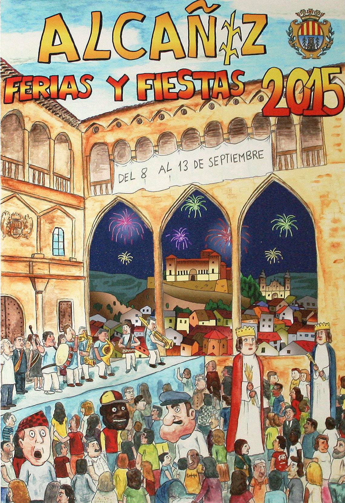 Fiestas patronales en honor a la Virgen de los Pueyos y del Ángel Custodio 2015 Alcañiz